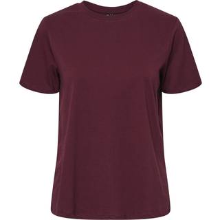 PIECES dame t-shirt PCRIA - Tawny Port - M