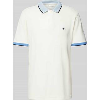 Fynch-Hatton Herren Polo-Shirt weiß