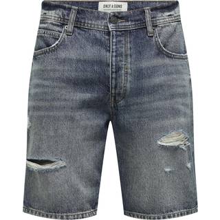Onsedge Mellemhøj Talje Straight Fit Shorts