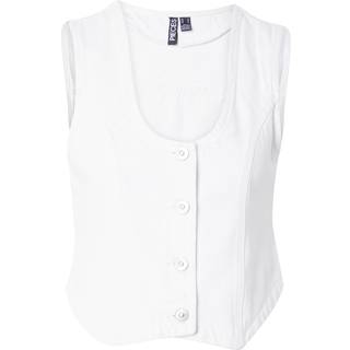 PIECES dame vest PCANNICA - Bright White - XL