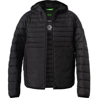 BOSS Green Herren Steppjacke schwarz unifarben