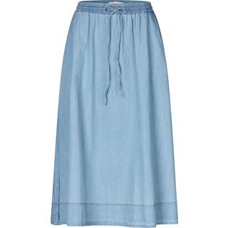 Lollys Laundry Bristolll Midi Skirt Nederdele 24250-2016 Blue (XLARGE)