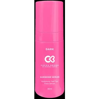 Cocoa Brown Sunshine Serum - Hyaluronic Self-Tan Face Serum Dark - 30 ml