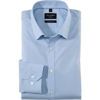 OLYMP Herren Hemd blau Slim Fit