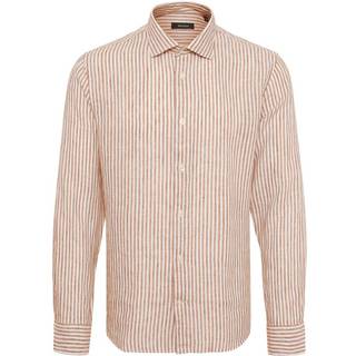 Marc Linen Skjorte, Yellow Brown, 46