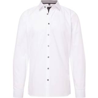 OLYMP Herren Hemd weiß Slim Fit - weiß