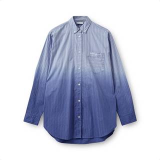 Holiday Dip Dye Shirt - Light Blue - H2O Fagerholt - Stribet M
