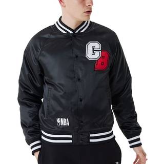 Chicago Bulls NBA Black Satin Bomber Jacket newera adult unisex Black newera adult unisex Black newera adult unisex Black newera adult unisex Black ne - 2xl