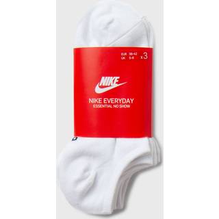 Nike Everyday Essential No-Show Socks 3-Pack White/ Black S - Black - S