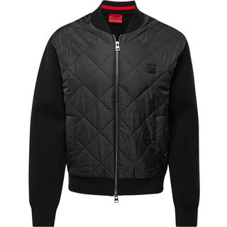 HUGO Herren Jacke schwarz unifarben