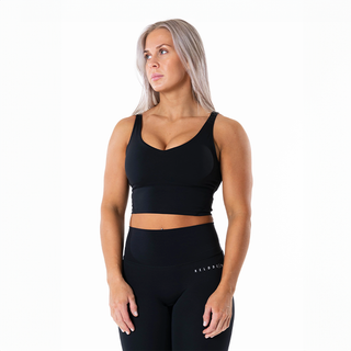 Core V-hals Top Sort