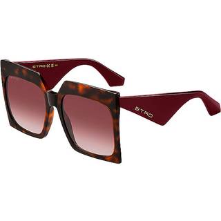 ETRO Kvinde ETRO 0002/S 086/3X Solbriller Acetat Havana Rød Firkantet Normal Skygge