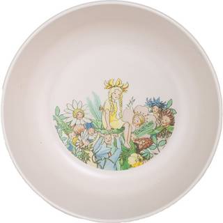 Rätt Start Elsa Beskow Blomsterfesten skål Ø14,5 cm Hvid