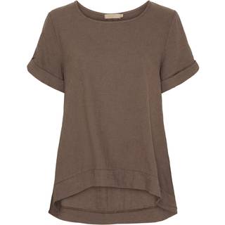 Marta Du Chateau dame bluse MdcNatalie 83893 - Cold brown - S/M