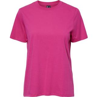 PIECES dame t-shirt PCRIA - Beetroot Purple - XS