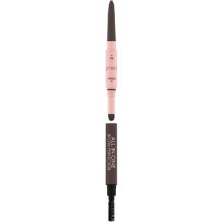 Catrice All In One Øjenbrynsblyant med to ender Skygge 030 Dark Brown 0,4 g - 0,4 g