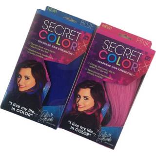 Secret Color Hair Extensions Blue