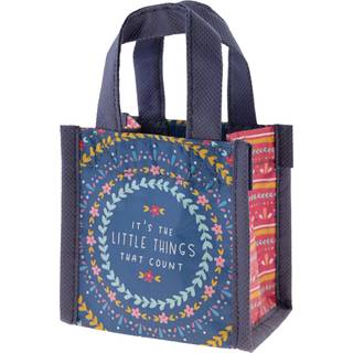 Karma Genanvendelige gaveposer - totalpose og gavepose med håndtag - Perfekt til fødselsdagsgaver og festposer Rpet 1 Det er de små ting, der er