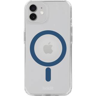 Holdit iPhone 12 / 12 Pro MagSafe Cover - Transparent / Denim Blue