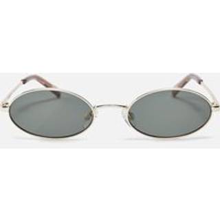 Le Specs Love Train Bright Gold With Khaki Mono Lens