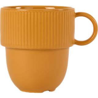 Sagaform Inka kop med hank 27 cl Gul