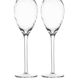 Opacity champagneglas 16 cl, klar, 2-pack