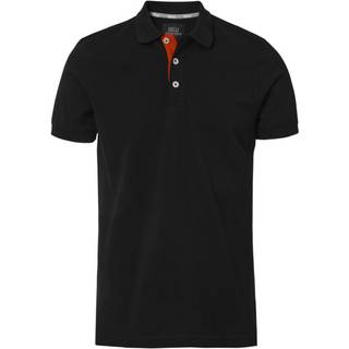 South West Morris Poloshirt sort Svart/Rød