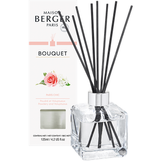 PARIS CHIC DUFTPINDE - CUBE SCENTED BOUQUET - MAISON BERGER PARIS - Scented Bouquet / Flakon m. Duftpinde - Maison Berger Paris - StudioBuus