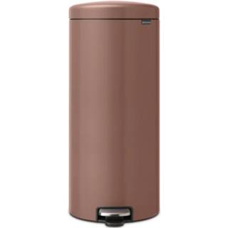 Brabantia New Icon pedalspand 30 liter Satin Taupe