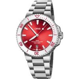 Oris Aquis Date Taste of Summer rød med lænke 41,5mm