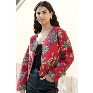 Yumi Vendbar Cotton Afkortet Vatteret jakkeEU 36 (UK 8)