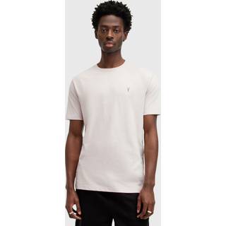 All Saints AllSaints Taupe/Brown/Black Brace Shortsleeve Crew T-Shirts 3 Pack