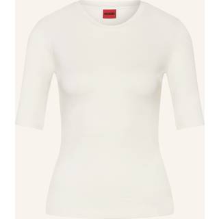 Slim fit T-shirt i bomuld, modal og stræk