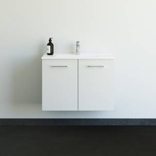 Dansani Mido mini møbelpakke 81 cm 2 låger, vask, hvid