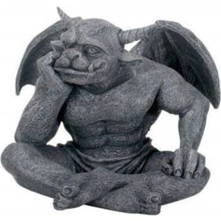 Träumender Gargoyle mit Flügel
