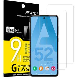 Skærmbeskytter Samsung Galaxy A52/A52 5G/A52S 5G hærdet glas 2-pak