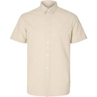 SLHREGNEW-LINEN SHIRT SS CLASS