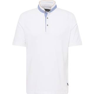 bugatti Herren Polo-Shirt weiß