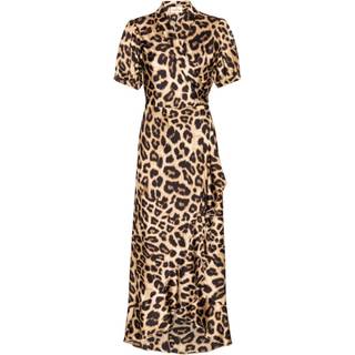 Karmamia Iris Kjole - Hammered Leopard