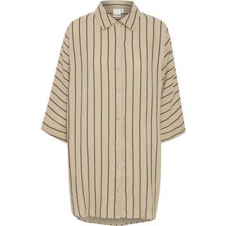 ICHI accessories IAFOXA Skjorte - Natur - Str XS - Damer