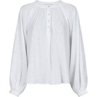 Kirsty Solid Bluse, White, 36