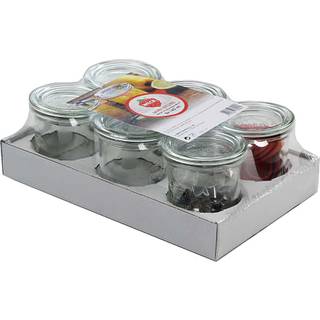 Weck glas 6-pak