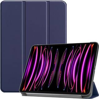 EIDERWOOD iPad Air 13" (2025 / 2024) Tri-Fold Læder Flip Cover - Blå