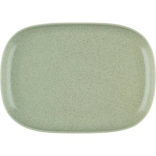 Marimekko Oiva serveringsfad 23x32 cm Sage