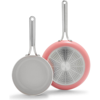Greenpan Nova 8 & 10 2 Stykke Frying Pan Skillet Set Oprahs Favorit ting 2024 Induktion Egnet PFAS-fri ikke-toksisk keramisk nonstick opvaskemask