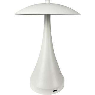 Vienna Genopladelig Bordlampe - Creme Hvid