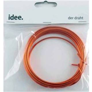Aludraht 2mm 5m - Orange
