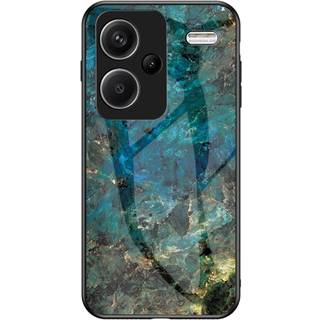SKALO Xiaomi Redmi Note 13 Pro+ Marmor hærdet glas TPU Cover - #3