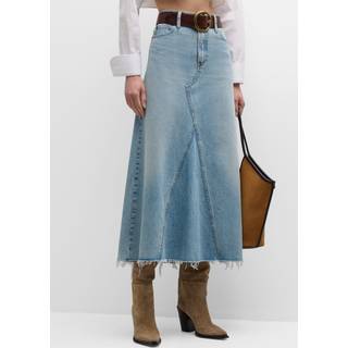 Frame Dorothy denim maxi skirt - blue - 24