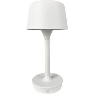 Flow Genopladelig Bordlampe - Hvid